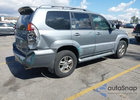 2007 Lexus Gx 470 from USA, damaged, VIN JTJBT20X370127373